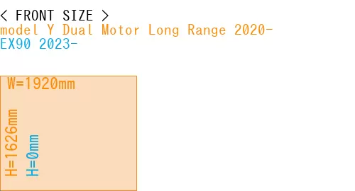 #model Y Dual Motor Long Range 2020- + EX90 2023-